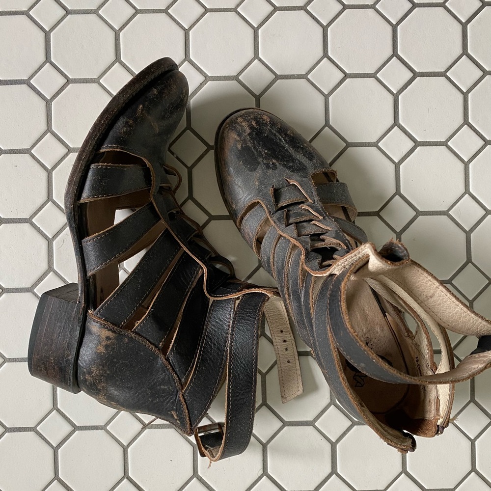 Freebird by Steven strapped booties